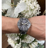 Tissot Seastar 1000 Powermatic 80 Grey Dial Silver Steel Strap Watch for Men - T120.407.11.081.01