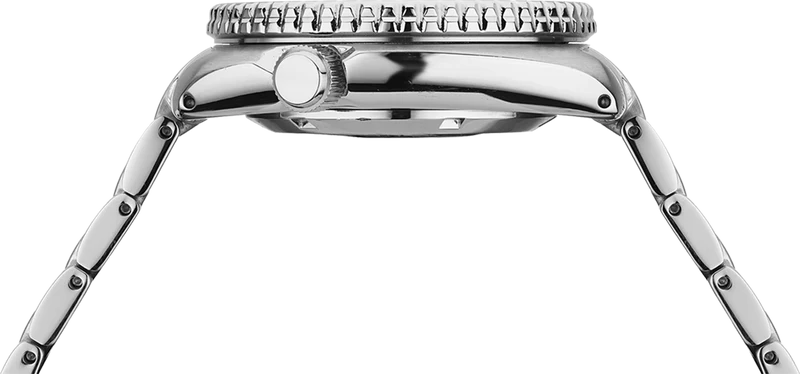 Seiko Prospex PADI Special Edition Automatic Blue Dial Silver Steel Strap Watch for Men - SRPE99