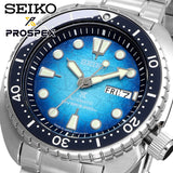 Seiko Prospex US Special Edition Automatic Blue Dial Silver Steel Strap Watch for Men - SRPH59
