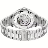 Hugo Boss Troper Automatic Chronograph Green Dial Silver Steel Strap Watch for Men - 1514200