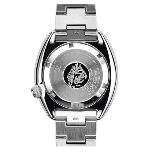 Seiko Prospex PADI Special Edition Automatic Blue Dial Silver Steel Strap Watch for Men - SRPE99