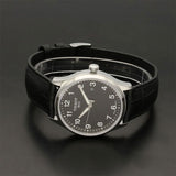 Tissot T-Sport Gent XL Black Dial Black Leather Strap Watch for Men - T116.410.16.057.00