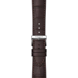 Tissot T Classic Dream Quartz White Dial Brown Leather Strap Watch for Men - T129.410.16.013.00