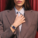 Tissot SRV Blue Dial Silver Steel Strap Watch for Women - T160.110.11.043.00