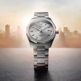 Tissot PRC 100 Solar Quartz Silver Dial Silver Steel Strap Watch for Men - T151.422.11.031.00