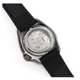 Seiko 5 Sports SKX Series Automatic Black Dial Black Silicone Strap Watch for Men - SRPD65K2