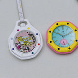 Swatch x AP Royal Pop White Dial White Leather Lanyard Watch for Men - Huit Blanc