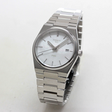 Tissot PRX Quartz Mother of Pearl Dial Silver Steel Strap Watch for Women- T137.210.11.111.00