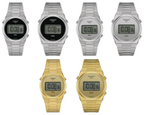 Tissot Digital Quartz Silver Dial Silver Steel Strap Watch for Men - T137.463.11.030.00