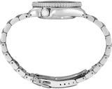 Seiko 5 Sports SKX Automatic Black Dial Silver Steel Strap Watch for Men - SRPL85K1