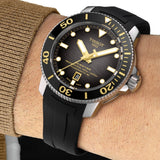 Tissot Seastar 2000 Professional Powermatic 80 Black Dial Black Rubber Strap Watch for Men - T120.607.17.441.01