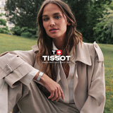 Tissot SRV Silver Dial Silver Steel Strap Watch for Women - T160.110.11.033.00