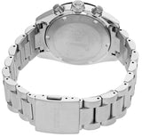 Seiko Prospex Speedtimer Solar Chronograph Green Dial Silver Steel Strap Watch for Men - SSC933