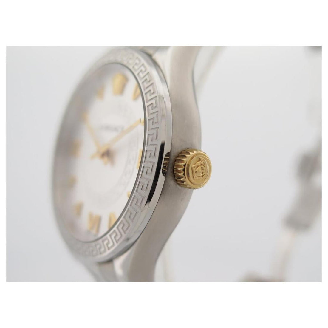 Versace Hellenyium Quartz Silver Dial Silver Steel Strap Watch for Women - VE2S00322