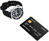 Seiko 5 Sports SKX Automatic Blue Dial Blue Silicone Strap Watch for Men - SRPD71K2