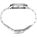 Seiko Presage Style60's Automatic Blue Dial Silver Steel Strap Watch for Men - SRPG05J1