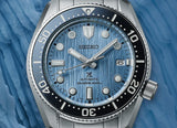 Seiko Prospex Glacier Save The Ocean Special Edition Automatic Blue Dial Silver Steel Strap Watch for Men - SPB299J1