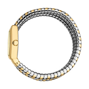 Just Cavalli Romina Gold Dial Two Tone Steel Strap Watch for Women - JC1L395M0055