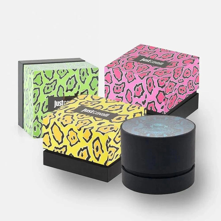 Just Cavalli Twined Blue Dial Two Tone Steel Strap Watch for Women - JC1L305M0065