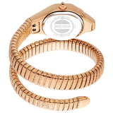 Just Cavalli Amalfi Silver Dial Rose Gold Steel Strap Watch for Women - JC1L270M0045