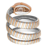 Just Cavalli Vezzoso Silver Dial Two Tone Steel Strap Watch for Women - JC1L230M0075