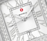 Michele Deco Mother of Pearl Dial Silver Steel Strap Watch For Women - MWW06V000001