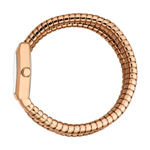 Just Cavalli Romina Silver Dial Rose Gold Steel Strap Watch for Women - JC1L395M0045