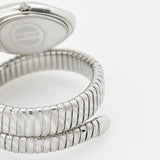 Just Cavalli Glam Evo 8 Black Dial Silver Steel Strap Watch for Women - JC1L225M0025