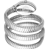 Just Cavalli Specchio Blue Dial Silver Steel Strap Watch for Women - JC1L323M0015