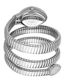 Just Cavalli Carezza Blue Dial Silver Steel Strap Watch for Women - JC1L372M0015