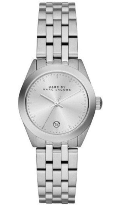 Marc Jacobs Peeker Silver Dial Silver Steel Strap Watch for Women - MBM3373