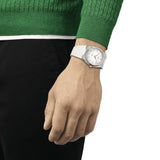 Tissot PRX 40 White Dial White Rubber Strap Watch For Men - T137.410.17.011.00