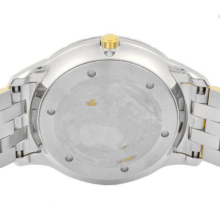 Versace Univers Quartz Green Dial Two Tone Steel Strap Watch for Men - VEBK00718