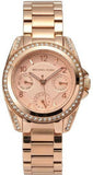 Michael Kors Blair Rose Gold Dial Rose Gold Steel Strap Watch for Women - MK5613