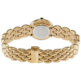 Versace V Flare Diamonds Silver Dial Gold Steel Strap Watch for Women - VEBN00918