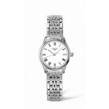 Longines Lyre White Dial Silver Stainless Steel Watch for Women - L4.259.4.11.6