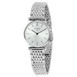 Longines La Grande Classique De Longines Silver Dial Silver Mesh Bracelet Watch for Women - L4.209.4.72.6