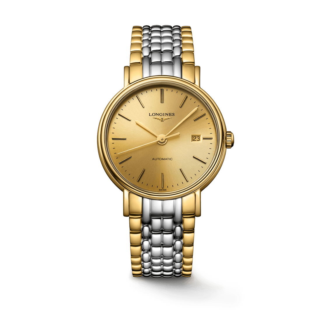 Longines Presence 38.5mm Automatic Stainless Steel Watch for Men - L4.921.2.32.7