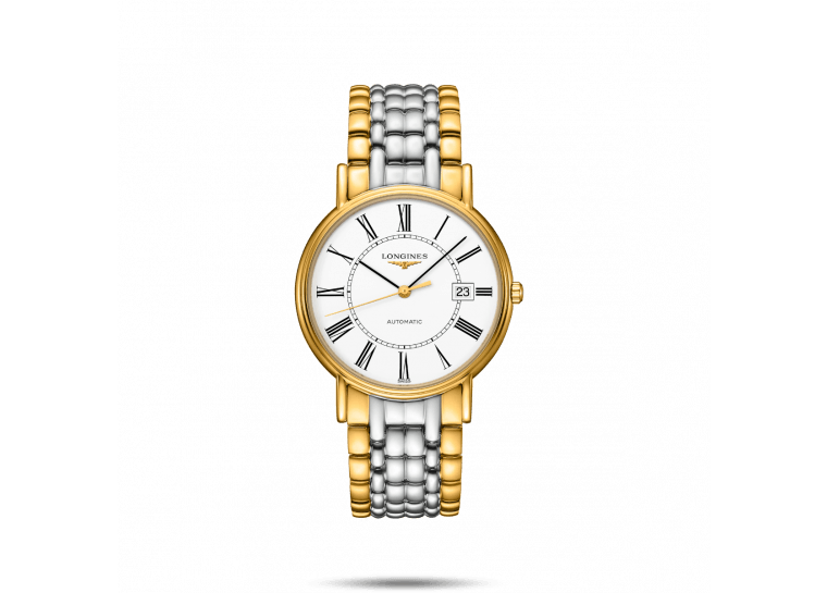 Longines Presence 38.5mm Automatic Stainless Steel Watch for Men - L4.921.2.11.7