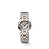 Longines PrimaLuna Automatic 26.5mm Silver Dial Two Tone Steel Strap Watch for Women - L8.111.5.78.6