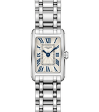 Longines Dolcevita White Dial Silver Steel Strap Watch for Women - L5.258.4.71.6