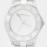 Marc Jacobs Marc White Dial White Ceramic Strap Watch for Women - MBM9500
