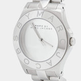 Marc Jacobs Marc White Dial White Ceramic Strap Watch for Women - MBM9500