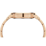 Daniel Wellington Iconic Link White Dial Gold Steel Strap Watch For Men - DW00100343