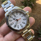 Tag Heuer Aquaracer White Dial Watch for Men - WBD1111.BA0928