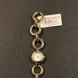 Marc Jacobs Rock White Dial Gold Steel Strap Watch for Women - MBM3005