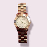 Marc Jacobs Amy Gold Dial Gold Steel Strap Watch for Women - MBM8612