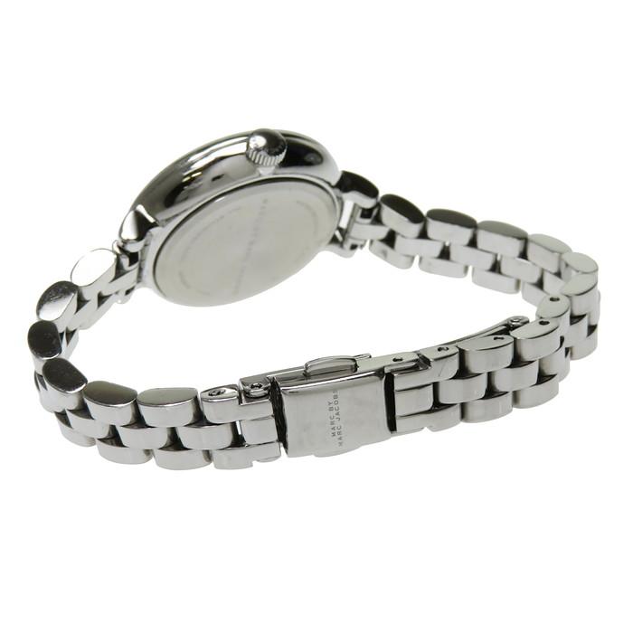 Marc Jacobs Sally White Dial Silver Steel Strap Watch for Women - MBM8642