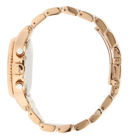 Marc Jacobs Rock Chronograph White Dial White Silicone Strap Watch for Women - MBM2547