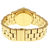 Marc Jacobs Amy Blue Dial Gold Steel Strap Watch for Women - MBM3303